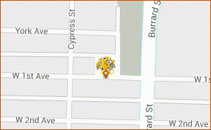 flowers on 1st map thumbnail, 1855 1st AVE W. Vancouver BC V6J 5B8